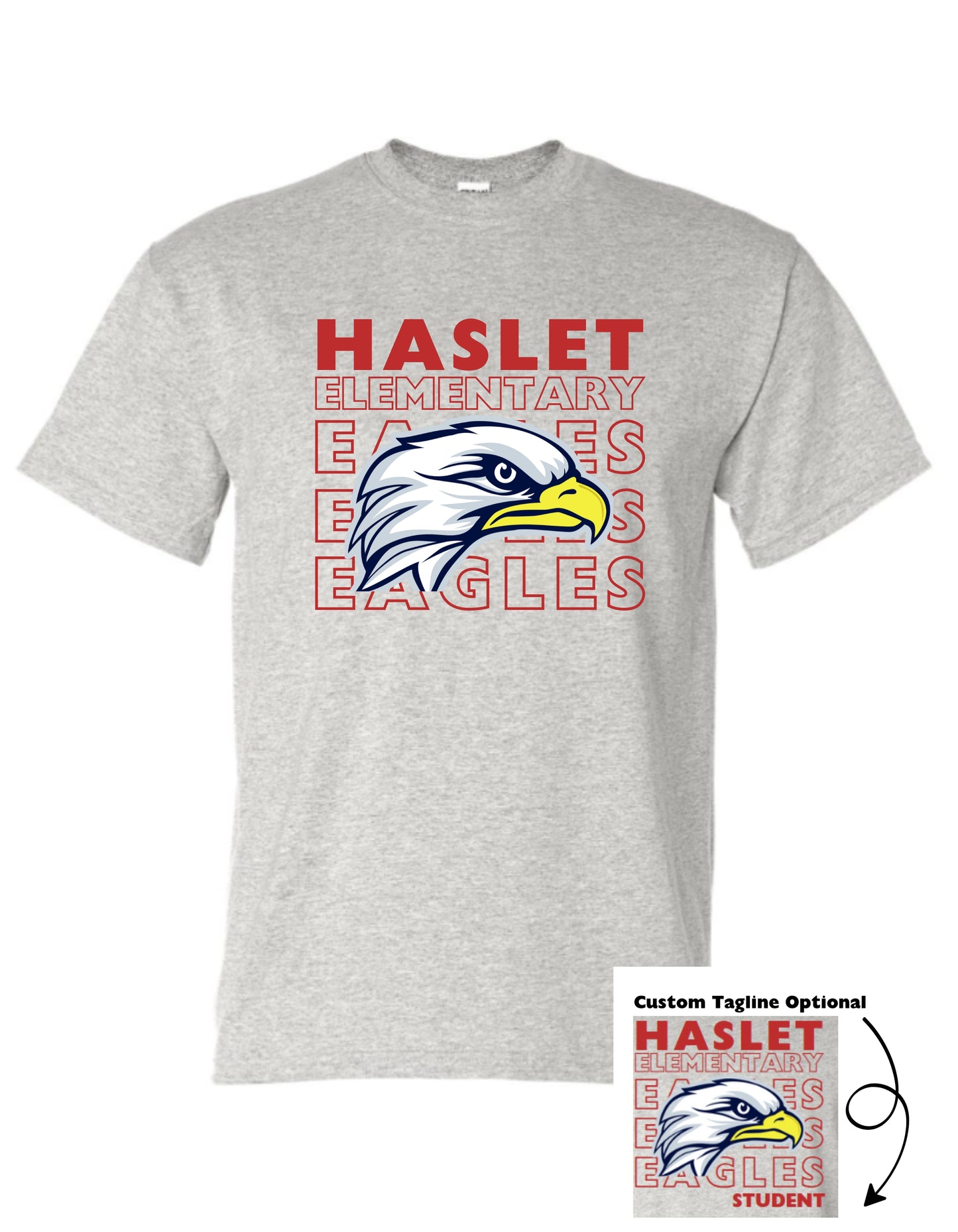 Haslet 24-25 Spirit Shirt (Haslet Eagles)