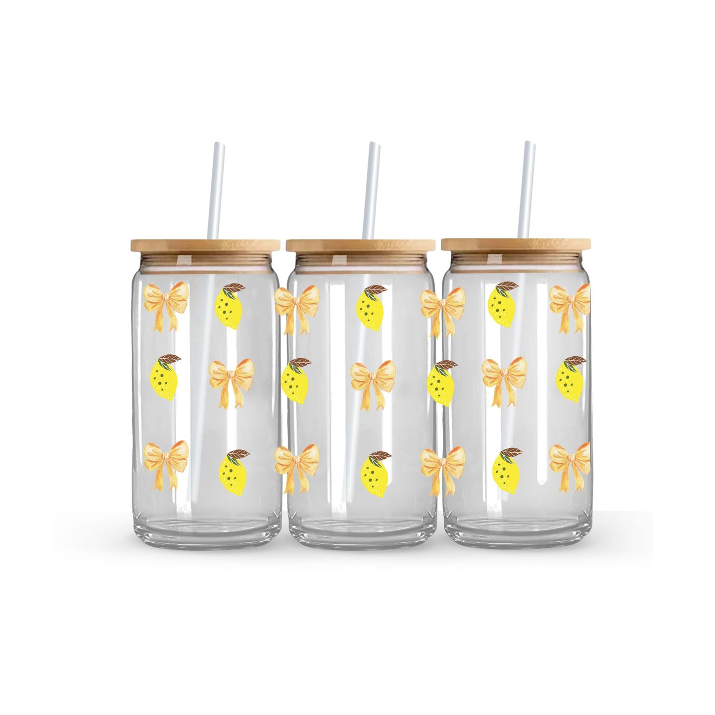 Libbey Cup - Lemon Bows