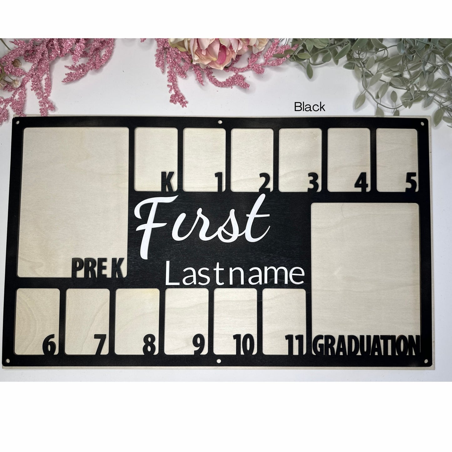 Prek to Graduation Keepsake Frame