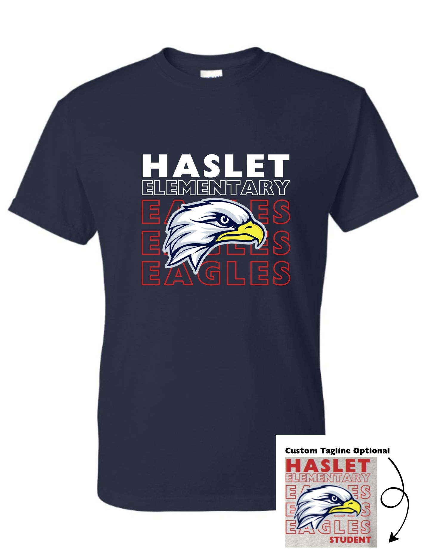 Haslet 24-25 Spirit Shirt (Haslet Eagles)