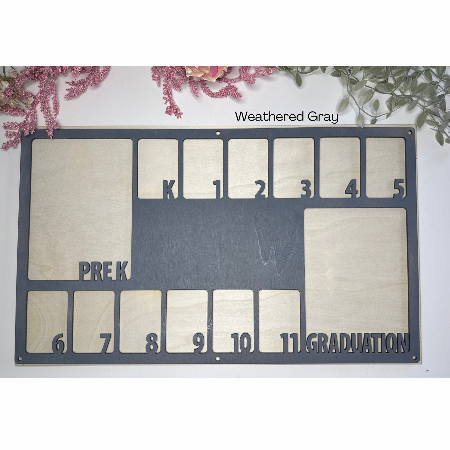 Prek to Graduation Keepsake Frame