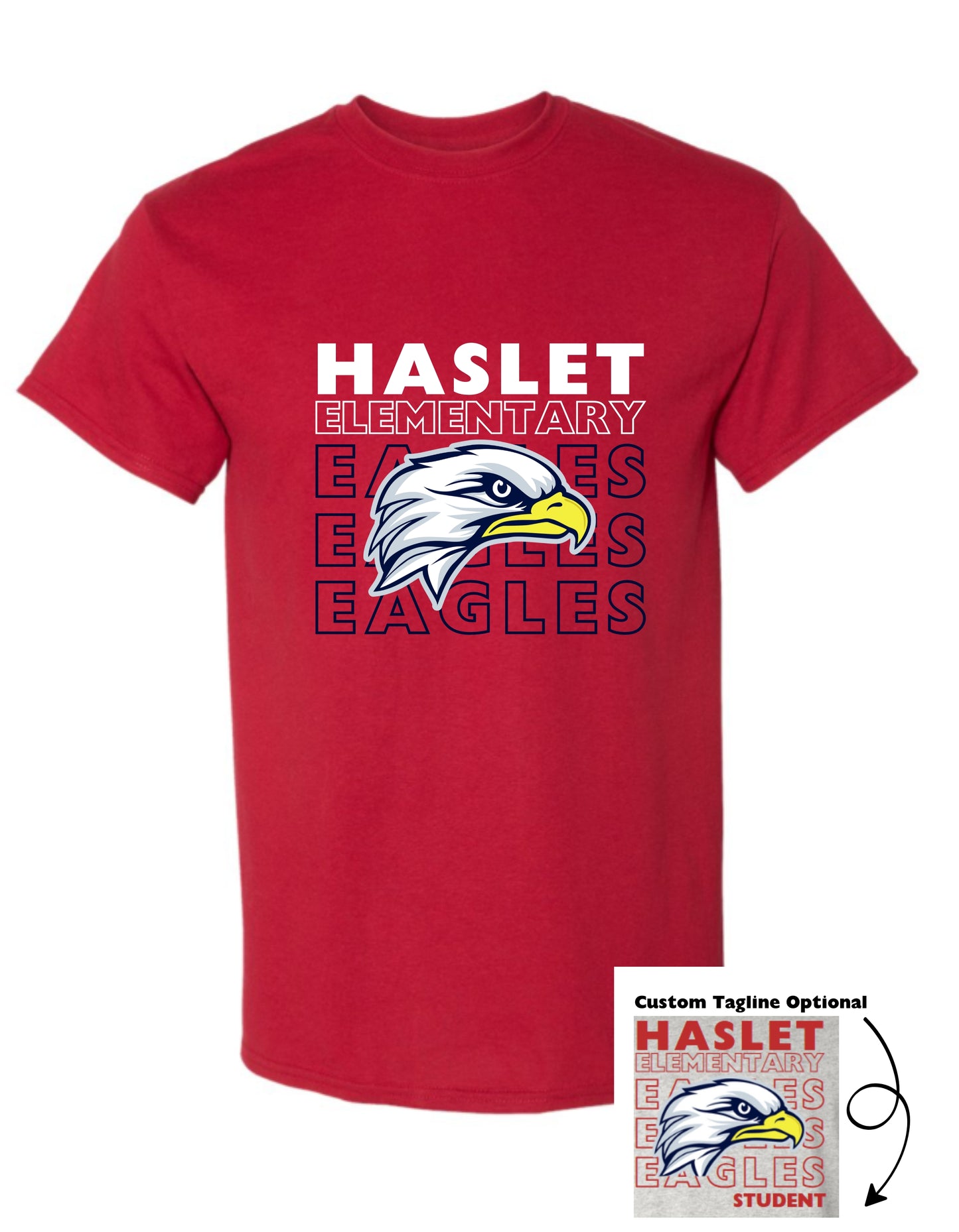 Haslet 24-25 Spirit Shirt (Haslet Eagles)