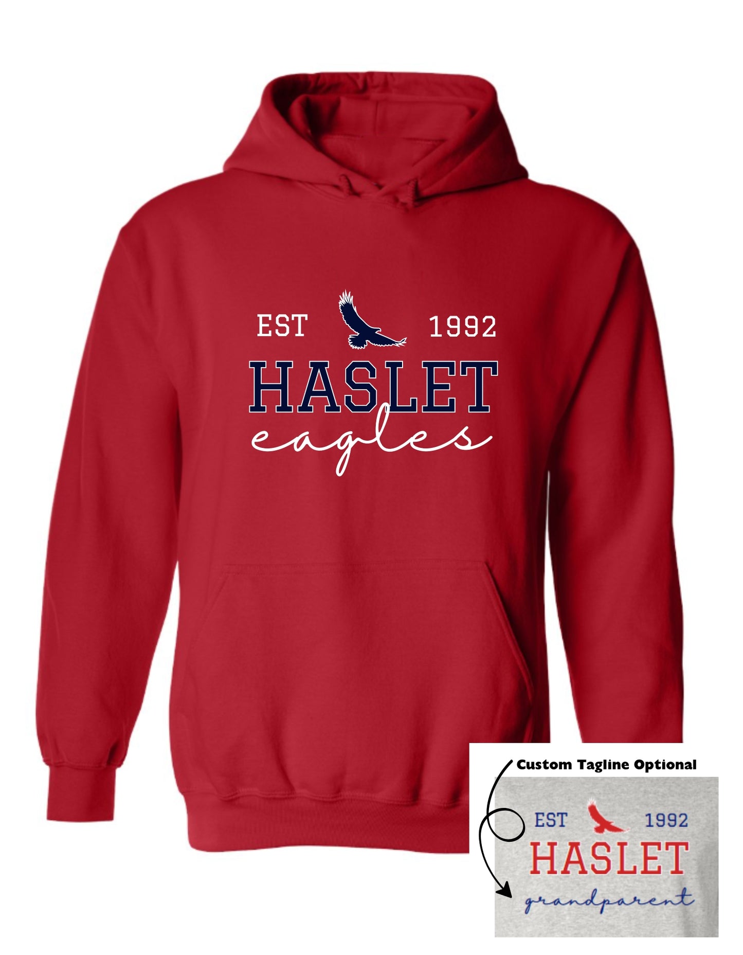 Haslet 24-25 Spirit Hoodie (Eagles EST 1992)