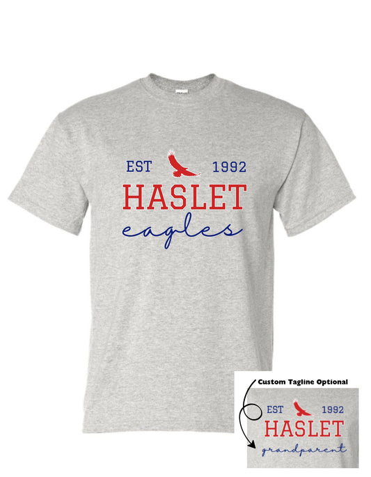 Haslet 24-25 Spirit Shirt (Eagles EST 1992)