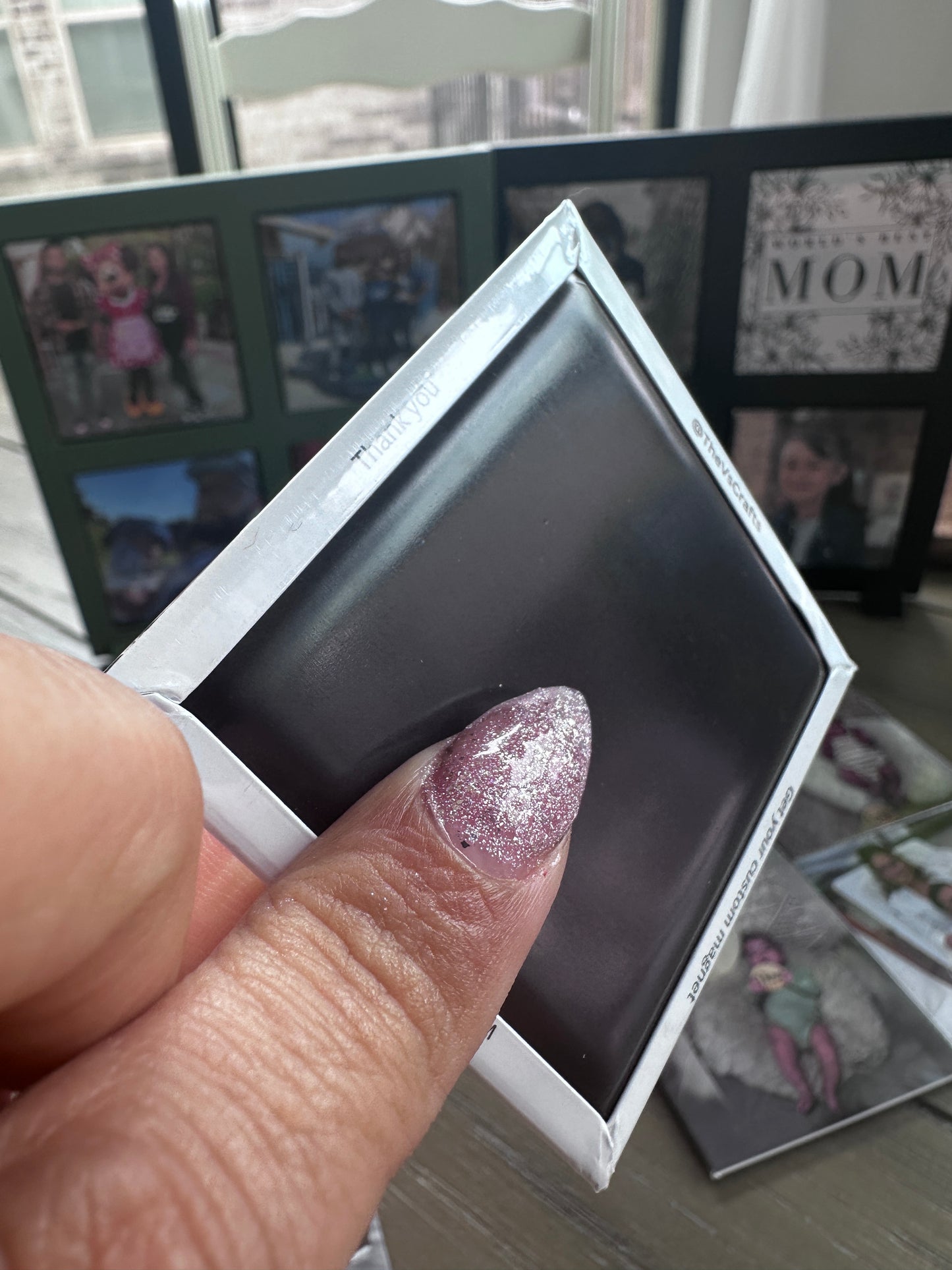 3d Printed Photo Magnet Frame (4 tile)