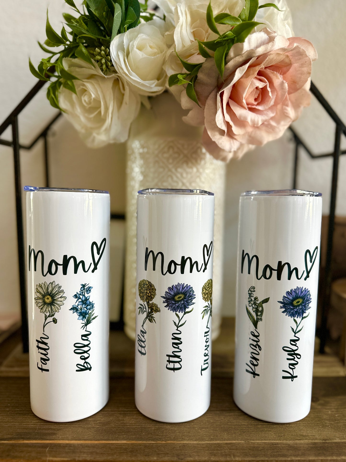 Mom - Birth Month Flowers