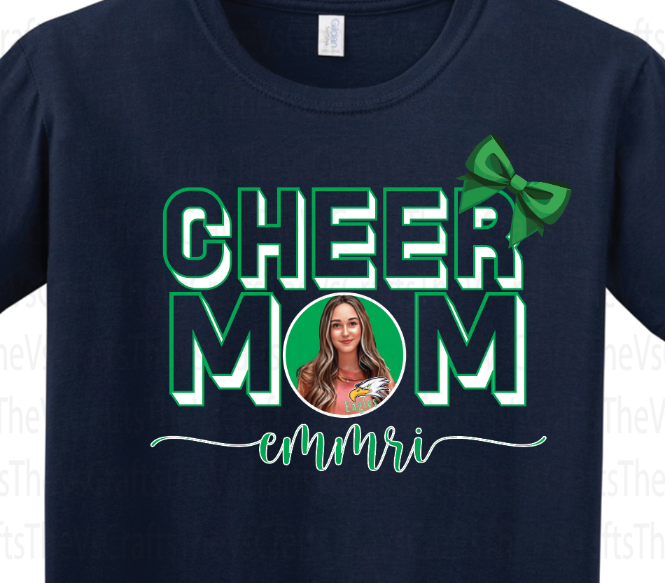 Eagles Cheer Mom