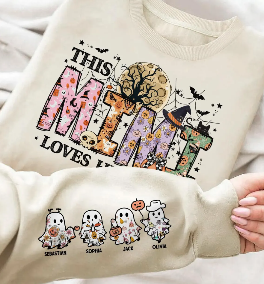 Fun Skooky Grandma/Auntie Sweatshirt