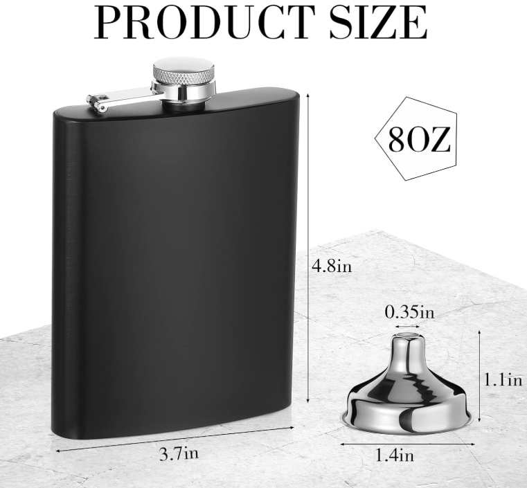 Stainless Steel Hip Flasks
