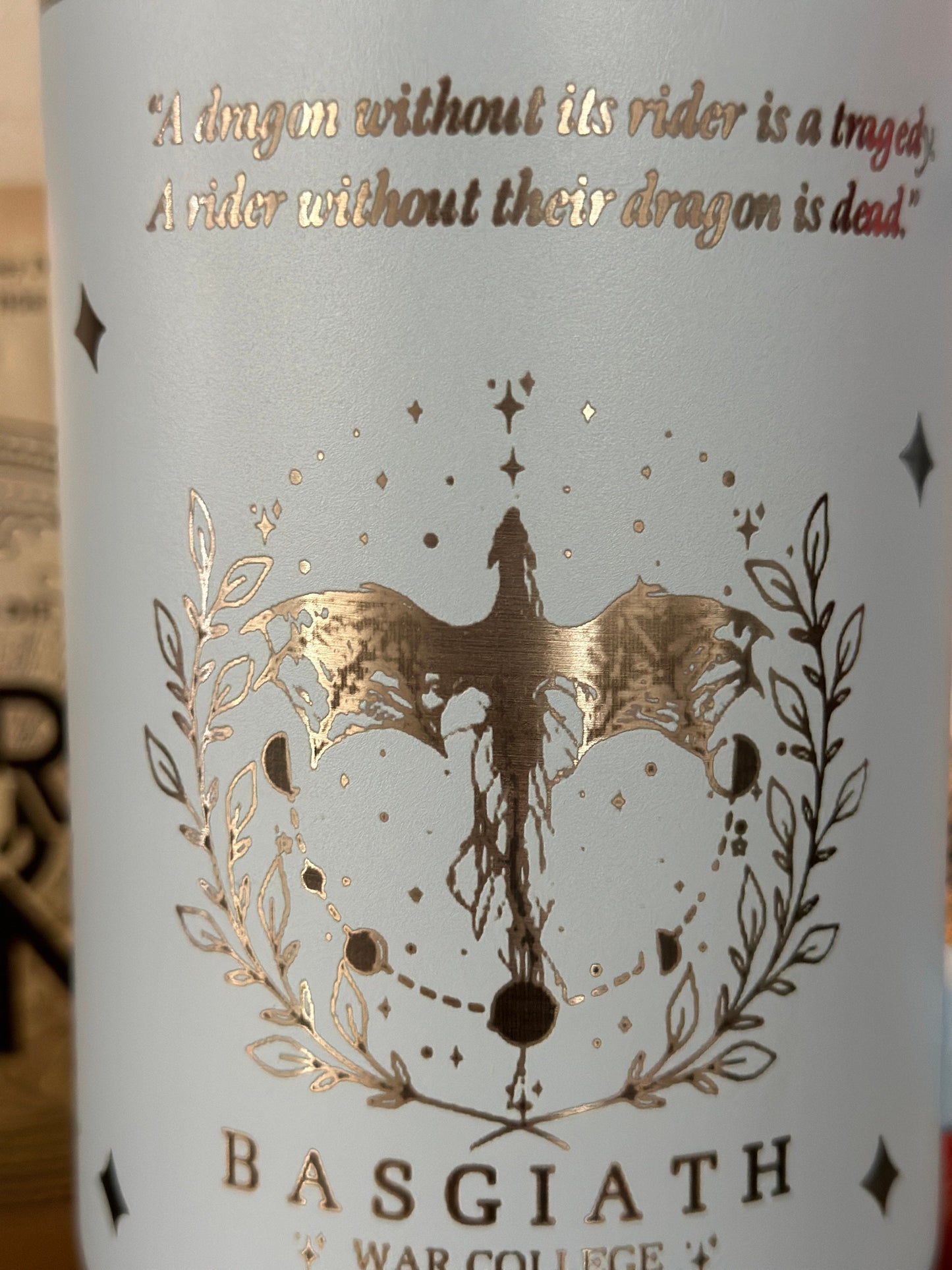 FourthWing 40oz Tumbler