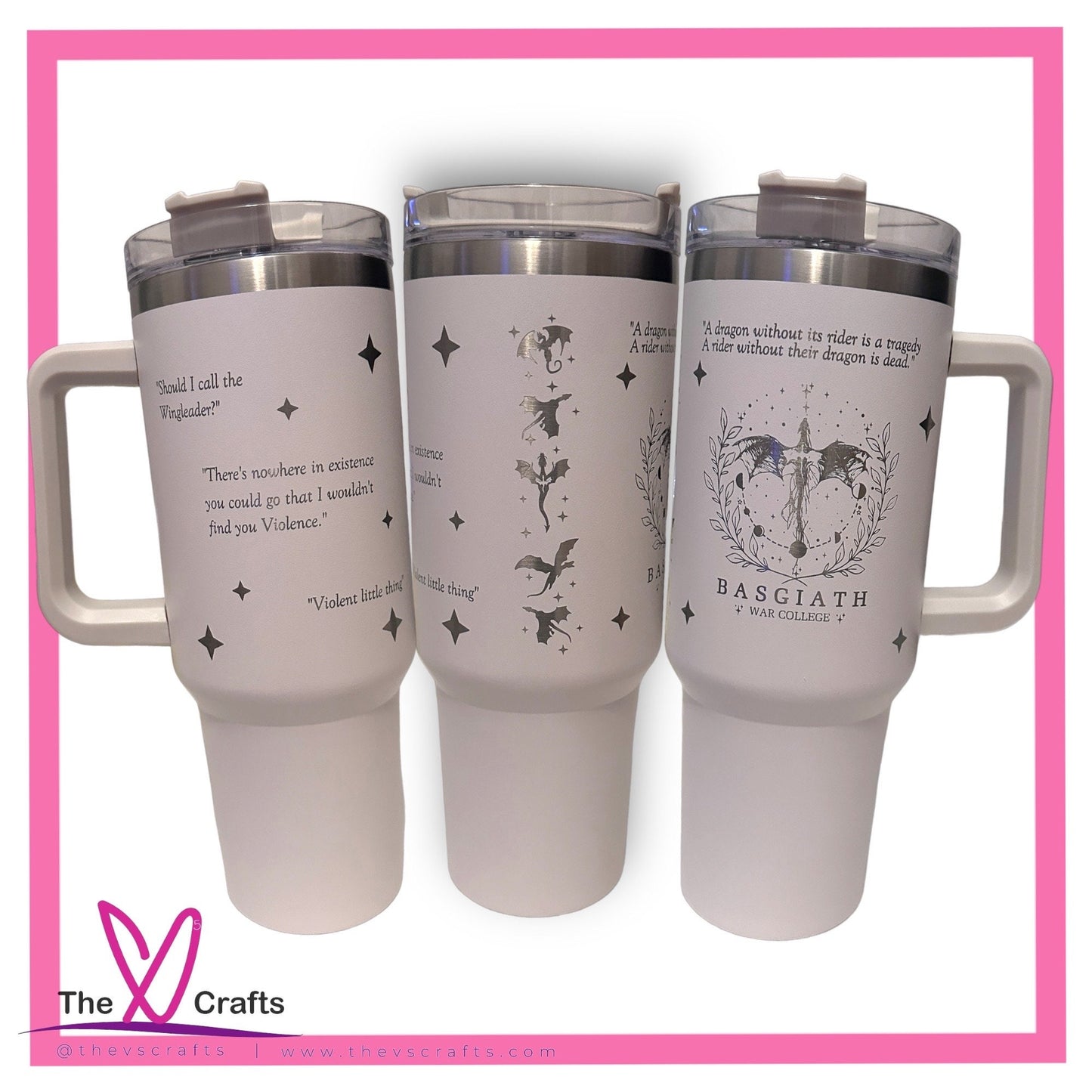 FourthWing 40oz Tumbler
