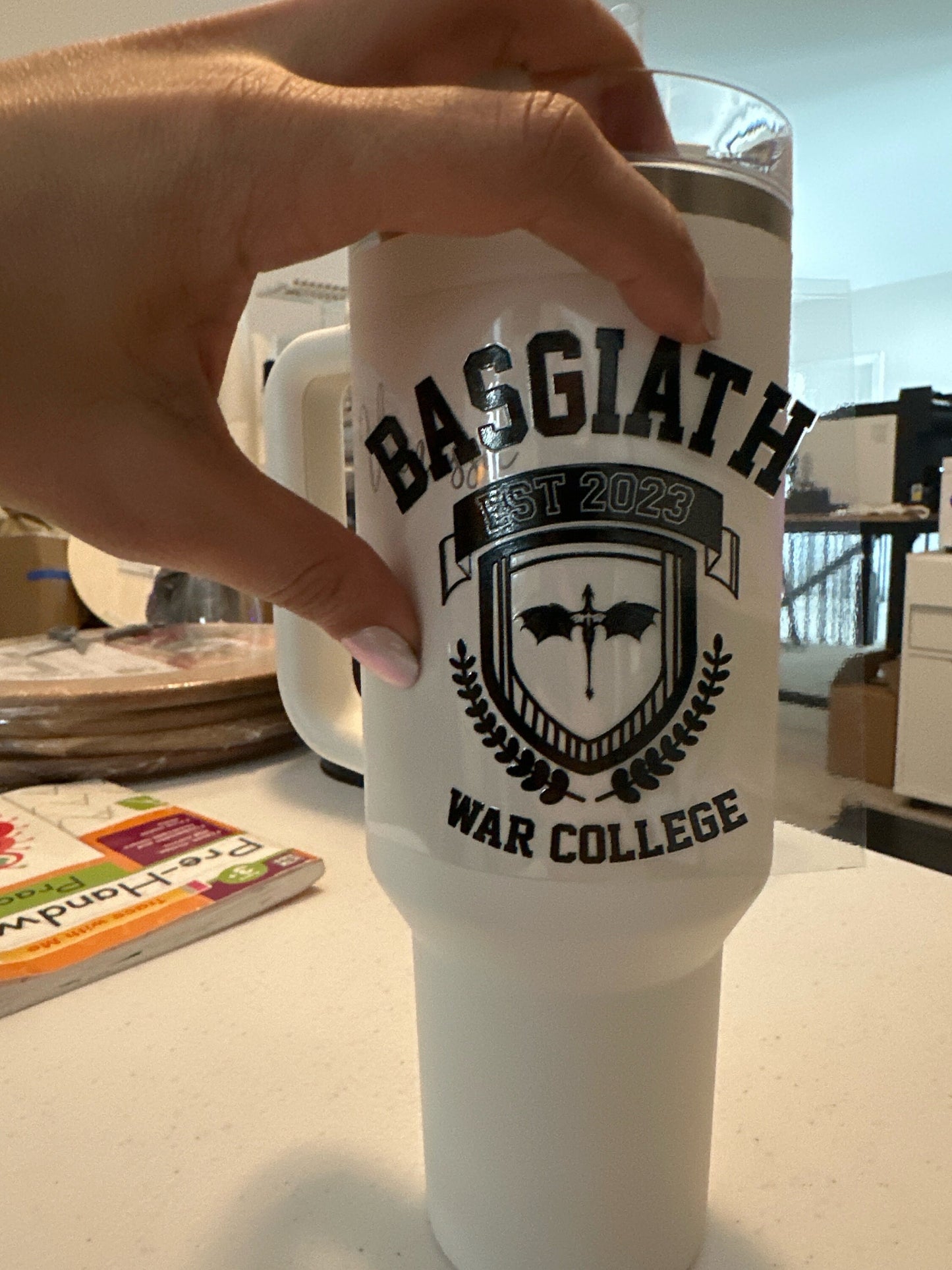 Fourth Wing UV DTF (permanent sticker)