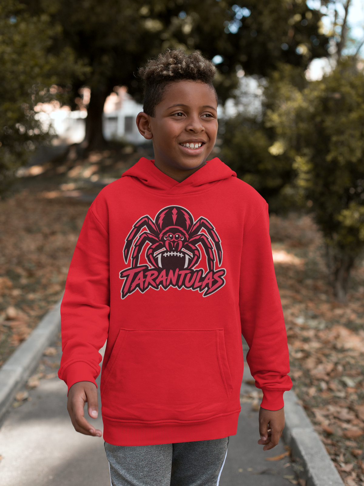 Tarantulas Youth Hoodie (Red)