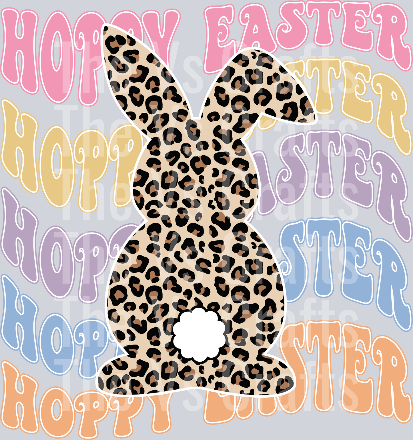 HOPPY EASTER LEOPARD