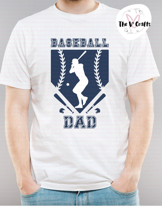 DIGITAL Baseball Dad (02) Diamond - PNG
