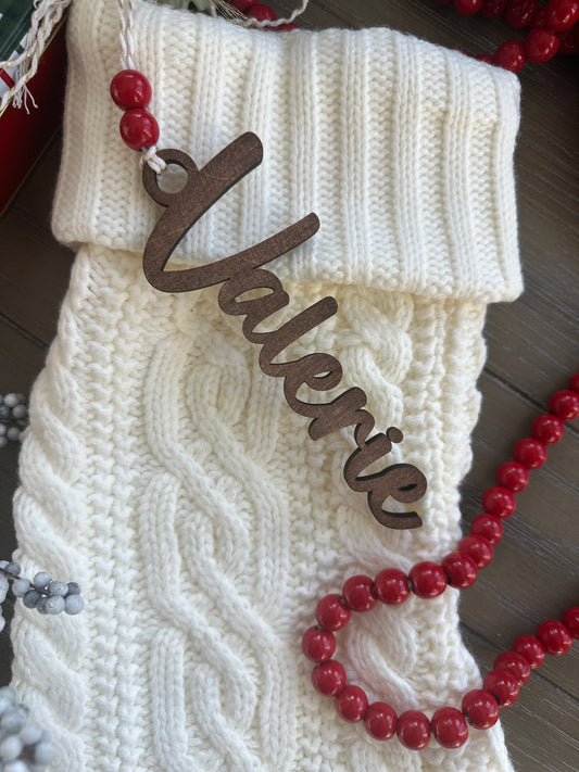 Wood Nameplates