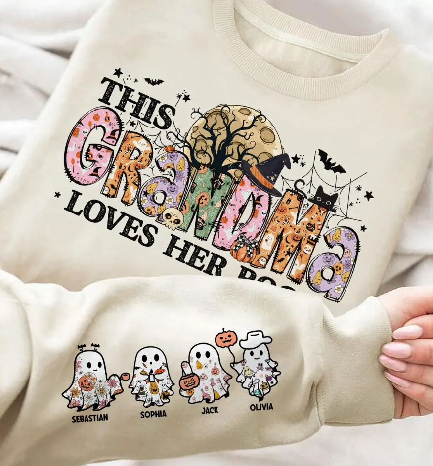 Fun Skooky Grandma/Auntie Sweatshirt