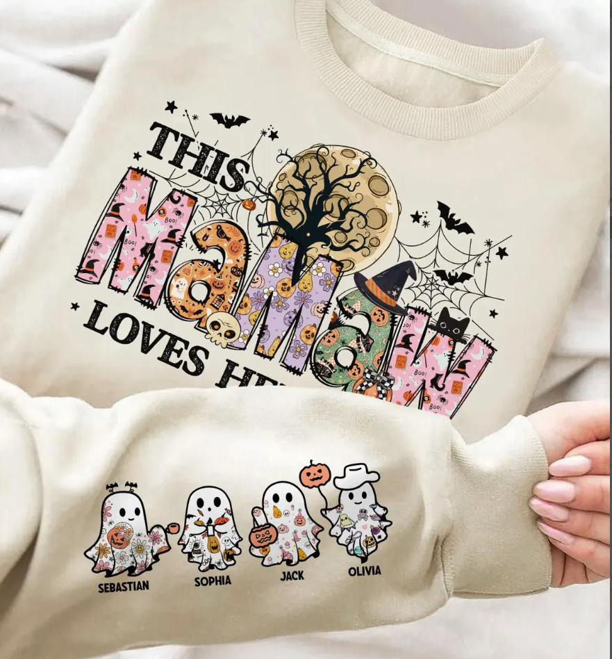 Fun Skooky Grandma/Auntie Sweatshirt