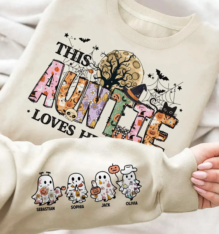 Fun Skooky Grandma/Auntie Sweatshirt