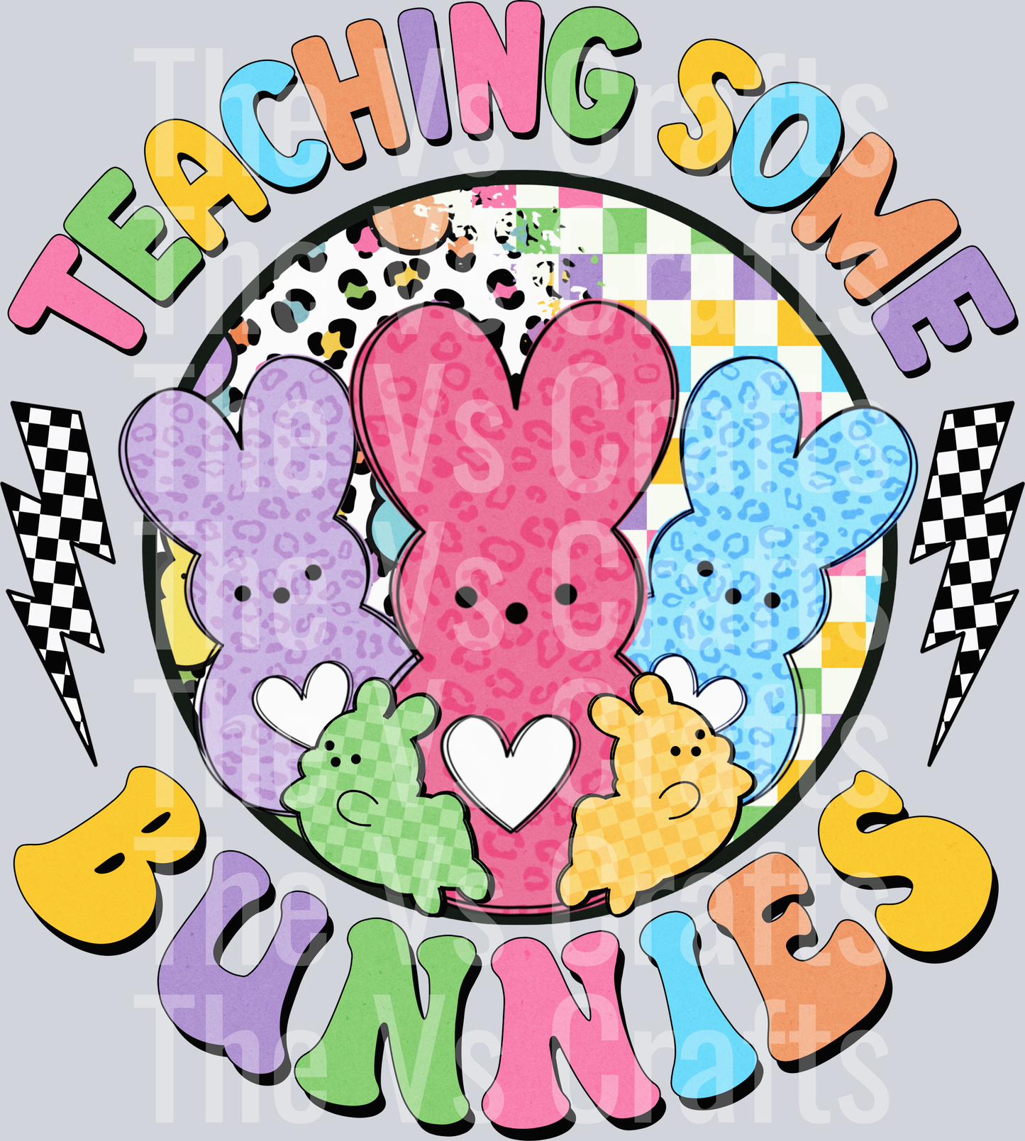 Teaching some bunnies