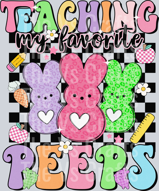 Teaching Peeps